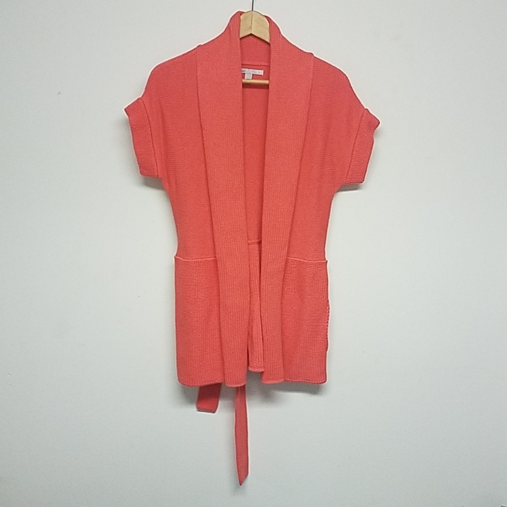 4/$20 Orange Old Navy Short Sleeve Open Sweater